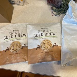 Brand New - Never Opened - It Works Skinny Cold Brew White Mocha -3 Bags